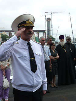 Фото. Владивосток. Командующий ТОФ адмирал К. Сиденко