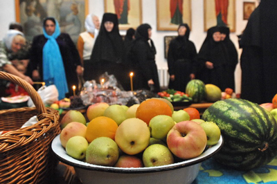 Фото. Преображение Господне - Второй, или Яблочный Спас