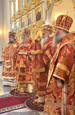 Состоялась праздничная Божественная литургия с участием четырех архиереев