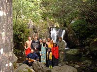 После водосвятного молебна на горном ключе