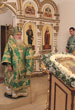Митрополит Вениамин совершил праздничную Литургию в Крестовом храме прп. Сергия Радонежского