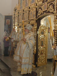 Освящение храма в Дунае