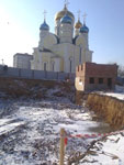 Начало стройки Владивостокской Духовной семинарии