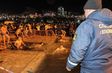 Фото. Владивосток. 18-19 января 2013 года. Купание в Крещенских купелях, освящение водоемов и святой воды