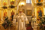 Владивосток. Покровский собор.Митрополит Вениамин во время Всенощного бдения