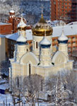 Фото Владимира Саяпина. Покровский храм. Февраль.
