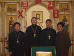 Иерей Сергий Якутов и корейские священники