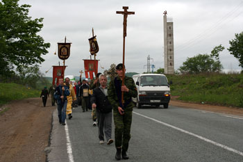Фото Владимира Беликова. Крестный ход. Спасск-Дальний. 