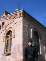 Настоятель монастыря игумен Никон