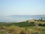 Вид на Галилейское озеро