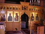 У Галилейского озера. Иконостас в русском монастыре прав. Марии Магдалины