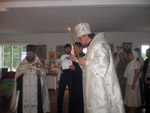 Поездка викария епархии еп. Сергия в п. Преображение