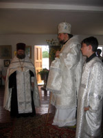 Поездка викария епархии еп. Сергия в п. Преображение