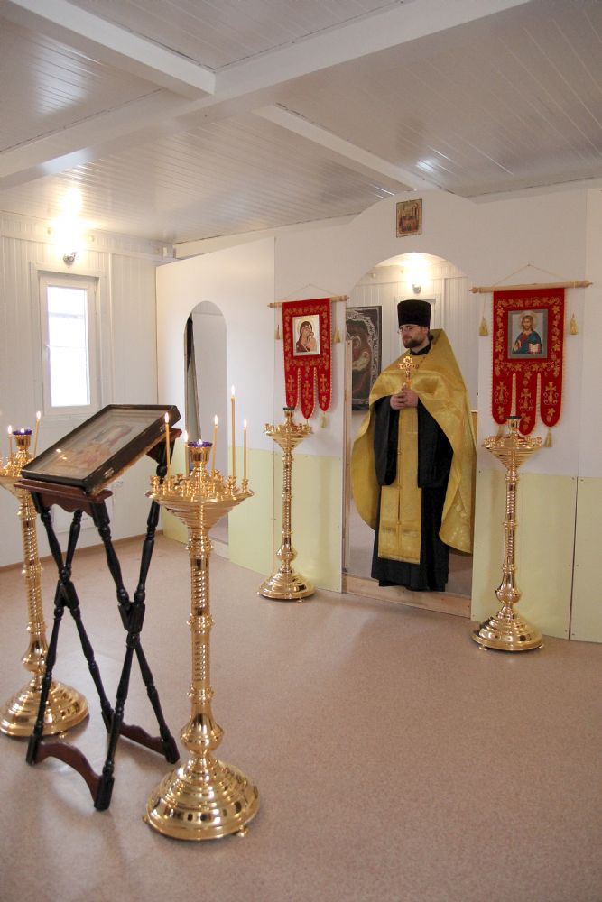 Регулярные богослужения начинаются во временном храме Преображенского кафедрального собора