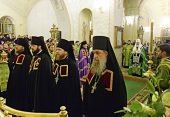 Состоялось наречение архимандрита Тихона (Шевкунова) во епископа Егорьевского и архимандрита Антония (Севрюка) во епископа Богородского