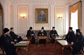 Святейший Патриарх Болгарский Неофит принял делегацию Русской Православной Церкви