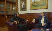 Председатель Отдела внешних церковных связей встретился с послом Болгарии в России