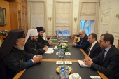 Председатель ОВЦС встретился с министром иностранных дел Ливана