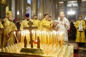 В Казанском соборе Санкт-Петербурга совершена панихида по погибшим в авиакатастрофе в Египте