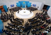 Митрополит Астанайский Александр присутствовал на оглашении ежегодного Послания Президента Казахстана народу страны