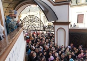 Предстоятель Украинской Православной Церкви возглавил престольный праздник Введенского монастыря в Черновцах