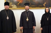 Представитель Сербской Православной Церкви навестил архиепископа Охридского Иоанна в Санкт-Петербурге