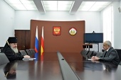 Глава Северной Осетии Т.Д. Мамсуров и архиепископ Владикавказский Зосима обсудили вопросы подготовки к празднованию 1100-летия Крещения Алании
