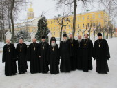 В Троице-Сергиевой лавре состоялось первое заседание Синодальной богослужебной комиссии в обновленном составе