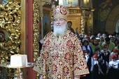 В Неделю 2-ю по Пасхе Предстоятель Русской Церкви совершил Литургию во Введенской церкви на Рязанском проспекте в Москве