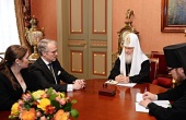 Святейший Патриарх Кирилл принял посла Германии в России