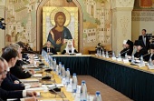 Предстоятель Русской Церкви возглавил пятое заседание Попечительского совета Фонда поддержки строительства храмов г. Москвы