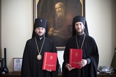 Санкт-Петербургская духовная академия и Курская духовная семинария заключили договор о сотрудничестве
