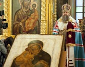 В Москве освящен точный список Донской иконы Божией Матери