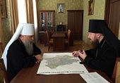 Управляющий делами Московской Патриархии познакомился со становлением церковной жизни в Бежецкой епархии
