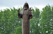 На территории музея-заповедника «Прохоровское поле» открыт памятник Патриарху Алексию II