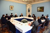 Митрополит Санкт-Петербургский Варсонофий встретился с руководителями ведущих СМИ Санкт-Петербурга и Северо-Запада