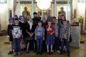 Председатель Синодального отдела по благотворительности встретился с воспитанниками Первомайского детского дома-интерната