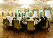 Завершилось первое в 2015 году заседание Священного Синода Русской Православной Церкви