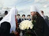 Начался Первосвятительский визит Святейшего Патриарха Кирилла в Архангельскую митрополию