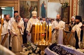 Епископ Троицкий Панкратий совершил отпевание начальника московского подворья Валаамского монастыря