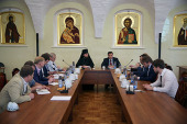 Состоялось заседание рабочей группы по реставрации Высоко-Петровского ставропигиального монастыря