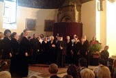 В Эчмиадзине состоялся концерт Московского синодального хора