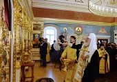 Святейший Патриарх Кирилл освятил Успенский храм в Валаамском монастыре