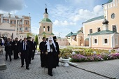 Святейший Патриарх Кирилл посетил Свято-Троицкий женский монастырь г. Смоленска