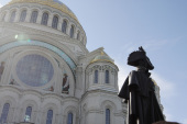 В Кронштадте состоялось открытие памятника святому праведному воину Феодору Ушакову