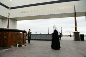 Святейший Патриарх Кирилл посетил Парк Победы в Салехарде