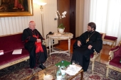 Митрополит Волоколамский Иларион встретился с кардиналом Анджело Сколой