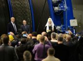 Святейший Патриарх Кирилл посетил шахту «Скалистая» Заполярного филиала компании «Норильский никель»