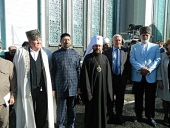 Митрополит Волоколамский Иларион принял участие в церемонии торжественного открытия нового комплекса Московской соборной мечети