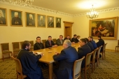 Митрополит Волоколамский Иларион встретился с представителями Консультативного совета глав протестантских церквей России